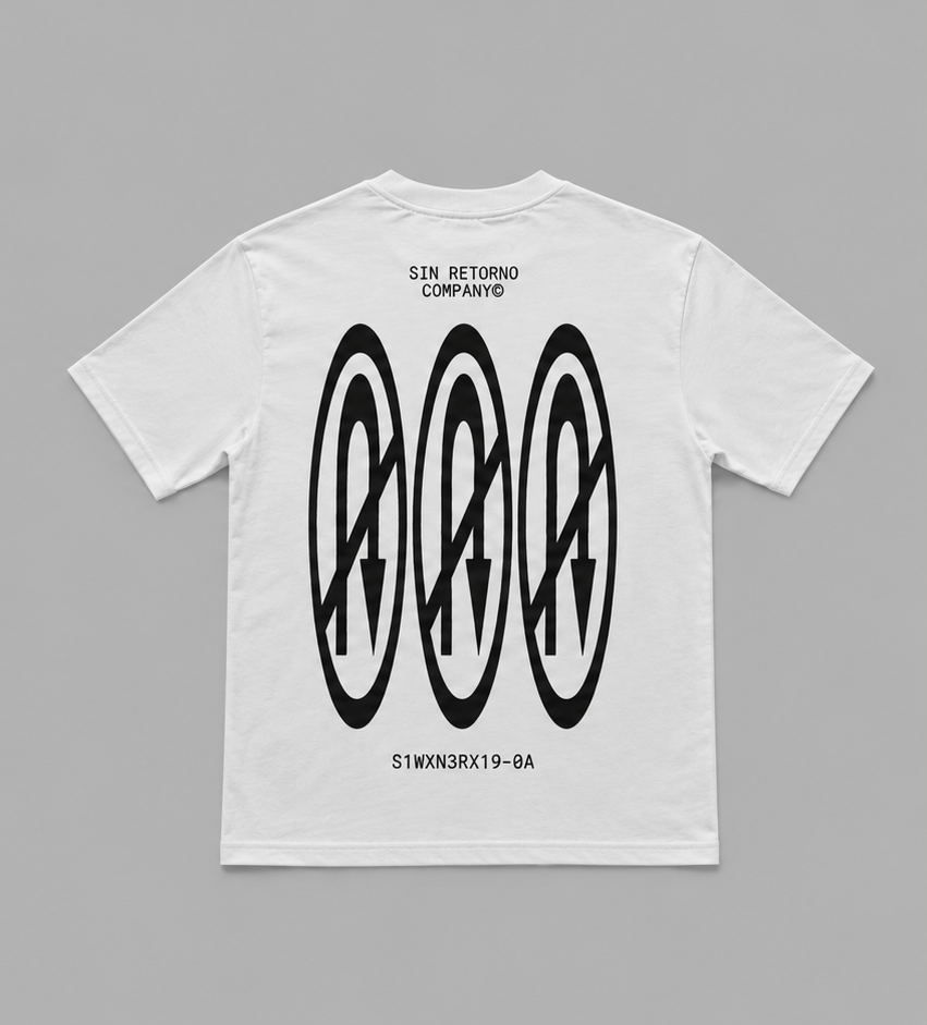 Sin Retorno Oversize T-Shirt Blanca