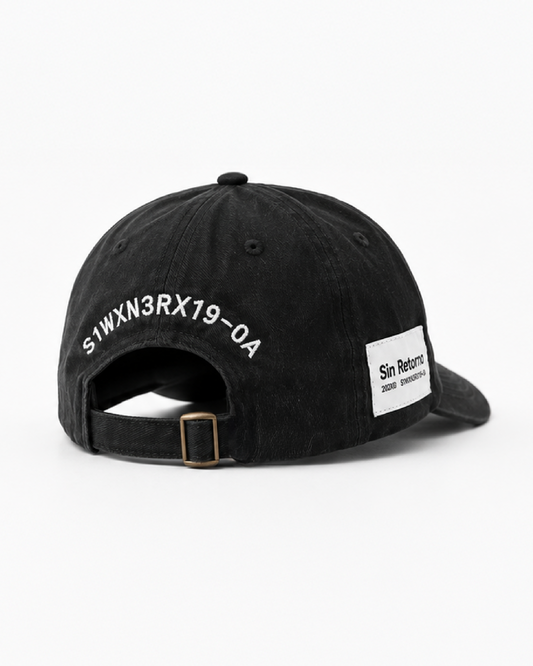 Gorra SINR Negra B/W