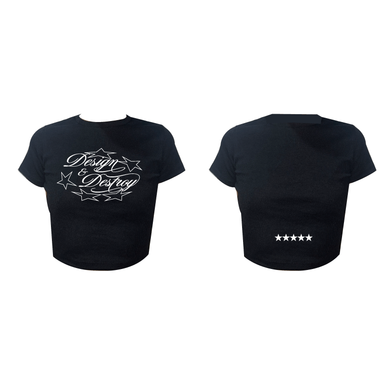 Crop Top Negro | Sin Retorno - Drop 2