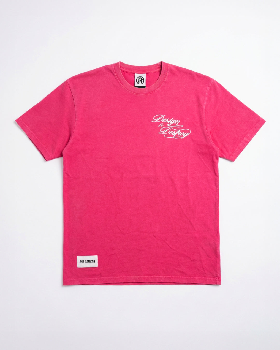 D&D T-Shirt Washed Pink