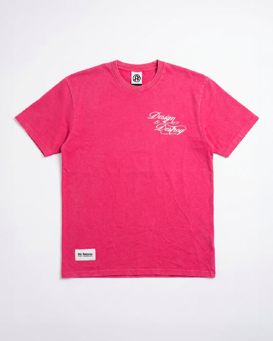 D&D T-Shirt Washed Pink