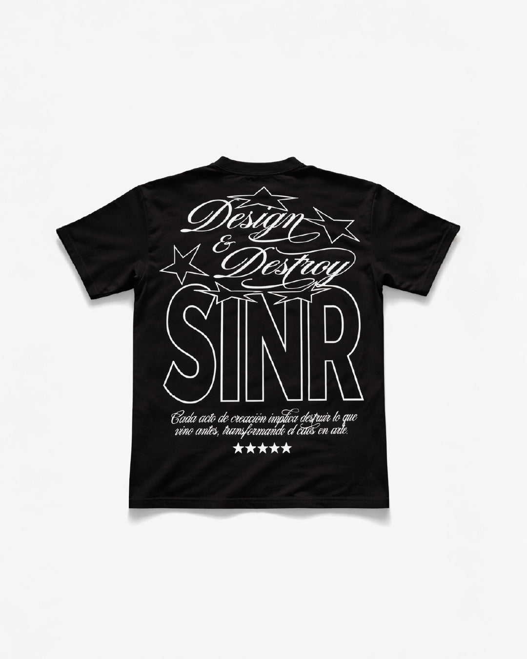 D&D Oversize T-Shirt Negra