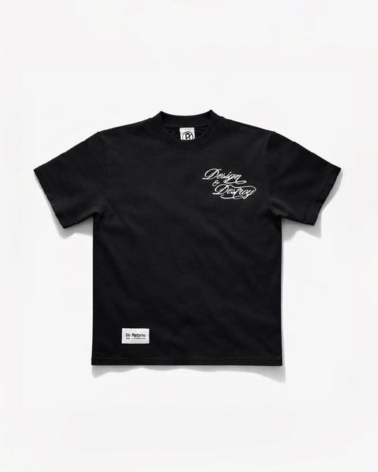 D&D Oversize T-Shirt Negra