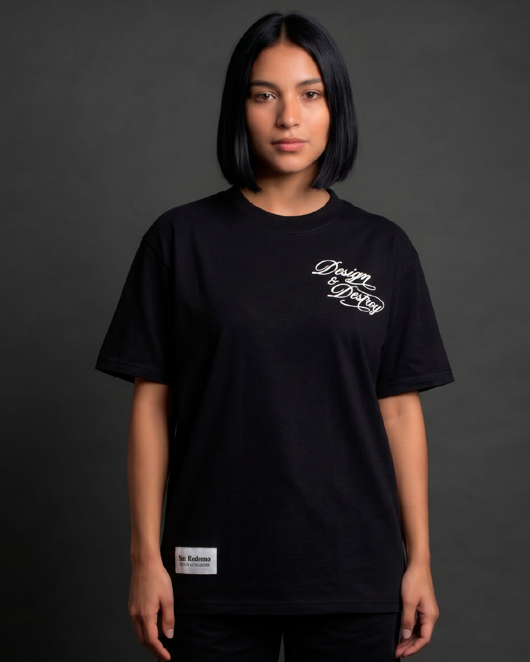 D&D Oversize T-Shirt Negra