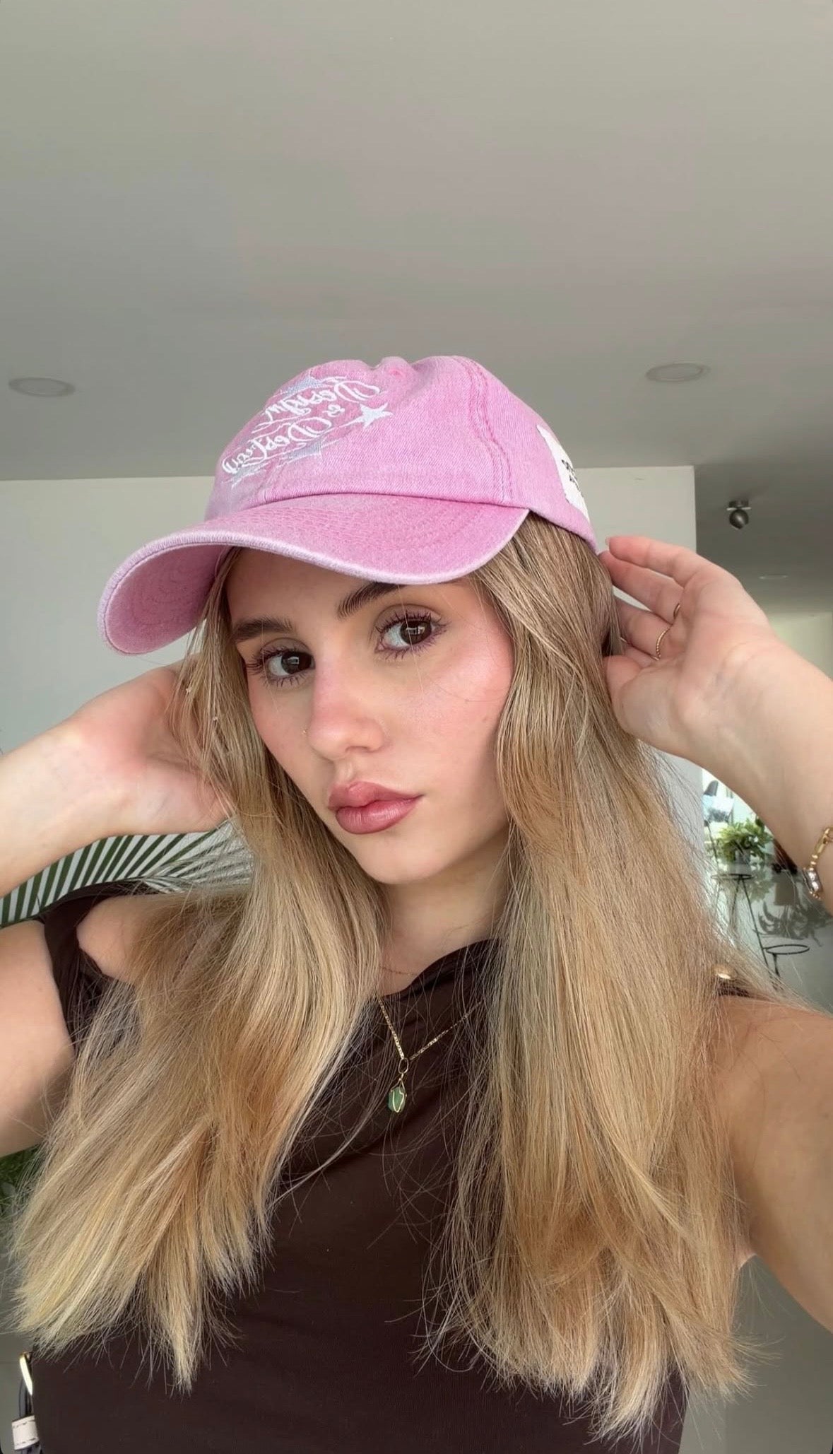 Gorra D&D Rosada