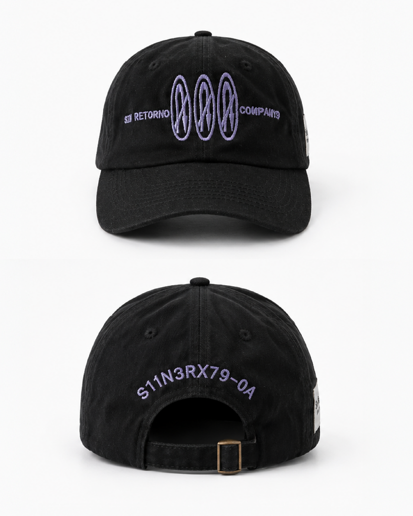 Gorra SINR Negra Lila