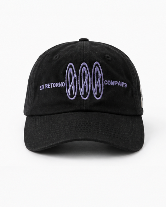 Gorra SINR Negra Lila